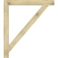 thumbnail image 3 of Ekena Millwork 4"W x 42"D x 48"H Traditional Block Rough Sawn Bracket, Douglas Fir, 3 of 4