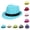 02_Blue, variant on Women Straw Hat Summer Small Brim Beach Outdoor Travel Sun Visor Casual Elegant Bohemian Style 01_Beige,One Size