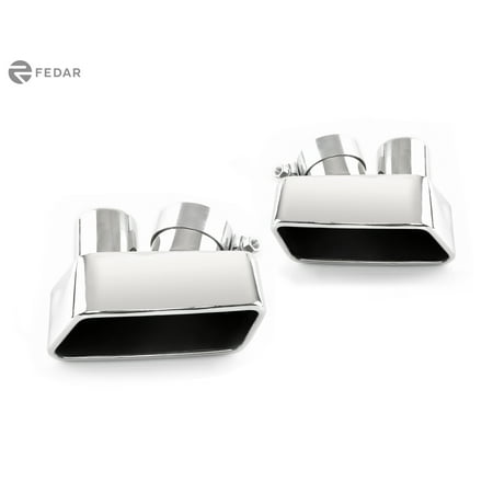 fedar exhaust muffler exhaust tip tail pipes for 2007-2016 bmw f07 5 series