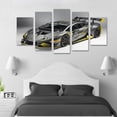 thumbnail image 3 of Cuadro Decorativo Lamborghini Huracán Gris Juego De 5 Piezas 150x80cm Ideal Para Sala Oficina Taller Decoración Moderna, 3 of 5