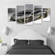 thumbnail image 3 of Cuadro Decorativo Lamborghini Huracán Gris Juego De 5 Piezas 150x80cm Ideal Para Sala Oficina Taller Decoración Moderna, 3 of 5