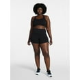 thumbnail image 3 of Avia Women's Side Ruched Bike Shorts, 4" Inseam, Sizes XS-XXXL, 3 of 6