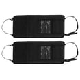 thumbnail image 3 of 2PCS Car Seat Back Rack Holder Organizer 600D Oxford Cloth Seatback Cover Storage Bag for Truck Pickup Black, 3 of 5