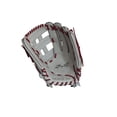 thumbnail image 2 of Miken Pro Series Guante de softbol de lanzamiento lento, 13,5 pulgadas, cordones blancos/rojos, lanzamiento a la derecha, 2 of 5