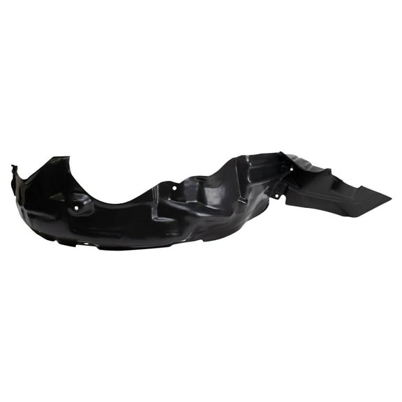 TRQ Front Right Inner Fender Liner Black Passenger Side Fits Select 2001-2002 Toyota Corolla TO1249118