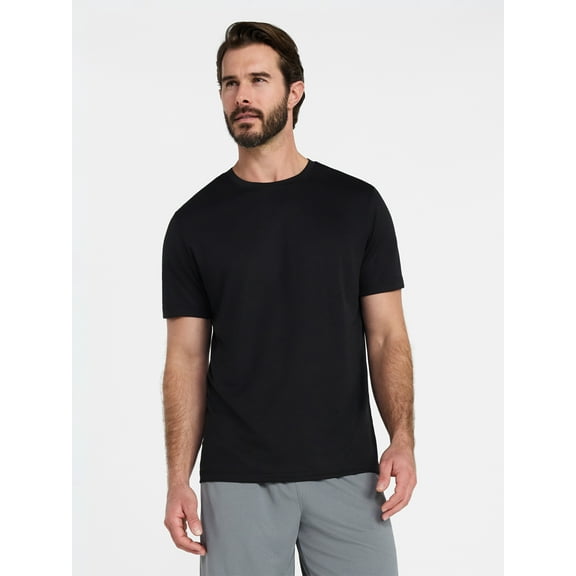 Athletic Works Men's Active Core Short Sleeve T-Shirt, Size S-3XL