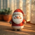 thumbnail image 2 of Handmade Santa Wool Felting Decoration, 2 of 9