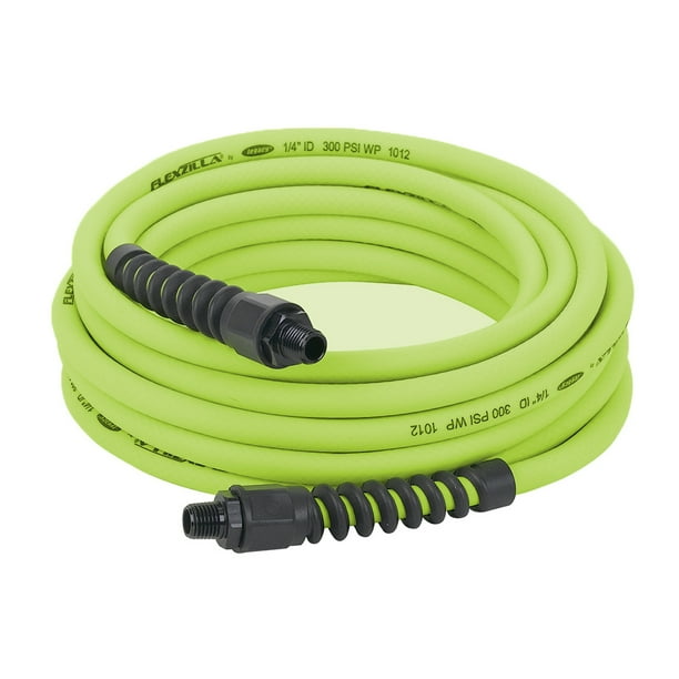 Flexzilla HFZP1425YW2 1/4" X 25' Flexzilla® Air Hose 1/4" MNPT Ends