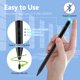 thumbnail image 5 of 2023 Ipad Air 5.ª/4.ª Generación Lápiz Capacitivo De 10,9 Pulgadas Con Rechazo De Palma Lápiz Activo De Punta Fina Pom De 1,5 Mm Compatible Con Apple Pencil Para Ipad Air 5.ª/4.ª 10,9 Pulgadas Lápiz C, 5 of 5