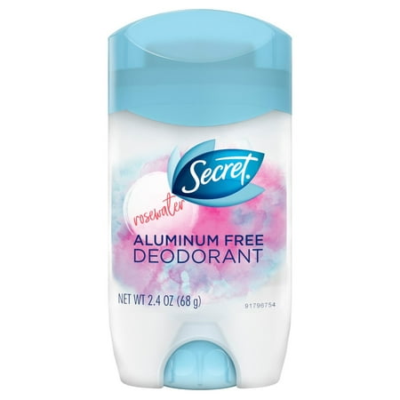 Secret Aluminum Free Rosewater Deodorant (Best Drugstore Deodorant For Women)