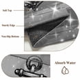 thumbnail image 6 of Nautical Anchor Area Rugs 4'x6', Washable Small Throw Rugs for Office Bathroom, Rudder Stars Retro Black Grey Wooden Grain Indoor Outdoor Rug Non-Slip Low Pile Carpet Runner Reversible Floor Mats, 6 of 8