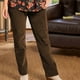 thumbnail image 2 of Pantalones KIHOUT para mujer, tallas grandes, liquidación, pantalones de pana con bolsillos lisos para mujer, 2 of 6