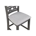 thumbnail image 4 of New Classic Furniture Gia Solid Wood Counter Drop Leaf Table W/2 Chairs in Gray, 4 of 14