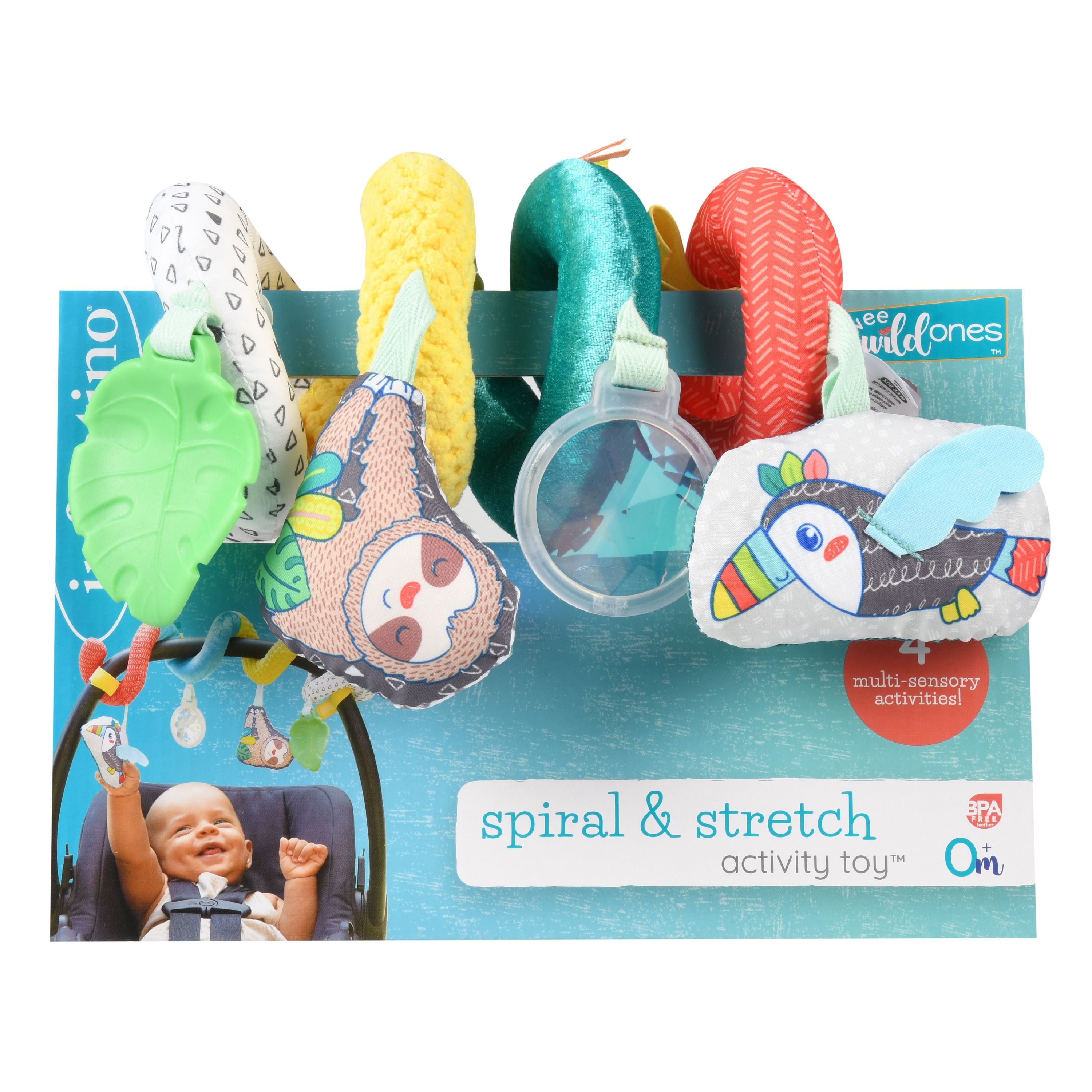 infantino spiral activity toy