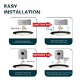 thumbnail image 2 of TOPELER 12Pack Bronze Surface Mount LED Ceiling Light, 6 Inch Dimmable LED Downlight, 15W 4000K Cool White, Dimmable Low Profile Recessed Disc Light for Home Improve, ETL Listed, 2 of 7