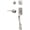 Satin Nickel, variant on Sure-Loc MA507-G2-EG LH 15 Madison Left Handed Sectional Single Cylinder Keyed Entry