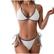 thumbnail image 1 of Traje de baño para mujer, moda, cómodo, bikini, traje de baño liso para mujer, bikinis, trajes de baño para mujer, conjuntos de bikini para mujer, trajes de baño bikini para mujer, 1 of 6