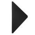 thumbnail image 1 of Placa de conector de esquina de tablero triangular de mesa de malla plegable para exteriores (negro), 1 of 9