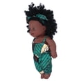 thumbnail image 1 of Muñeca bebé negra Jadeshay de 30 cm muñecas renacidas, 1 of 14