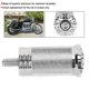 thumbnail image 2 of Motorcycle Shift Gear Lever Electrosilvering Rear Footpeg Shifter Peg Universal Parts, 2 of 3