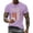 Purple, variant on Men's 1776 2026 250 Years We The People Thin Red Line American Flag Graphic Print Crew Neck Short Sleeve Vintage Classic Summer Casual Sport Daily Going Out Wear Activewear Streetwear Top Tee Shirt