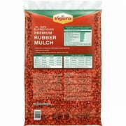 0.8 cu. ft. Red Bagged Recycled Rubber Mulch