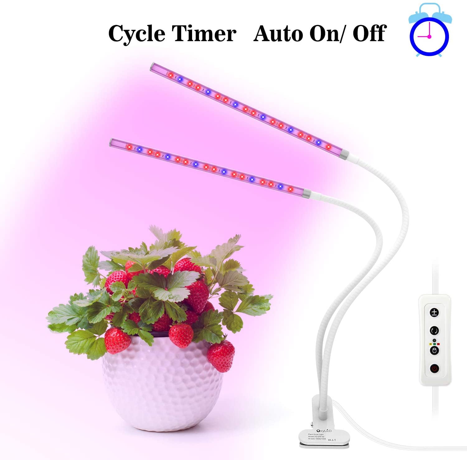 OxyLED LED Plant Grow Light Bulb, Hydroponic Plant Grow Lights for