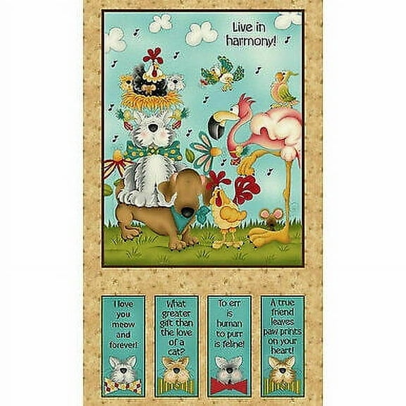 No Foul Play Panel 24 x 44 Henry Glass