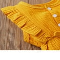 thumbnail image 3 of MesaSe Baby Romper Hair Band Set Infant‘s Fly Ruffled Sleeve Jumpsuit, 3 of 5
