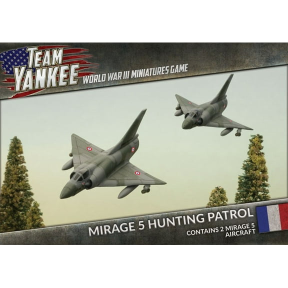World War III Team Yankee: French Mirage 5 Hunting Patrol