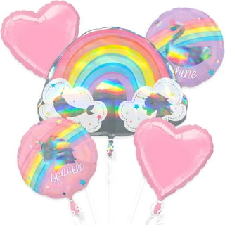 Anagram Bouquet Texans Foil Balloons, Multicolor