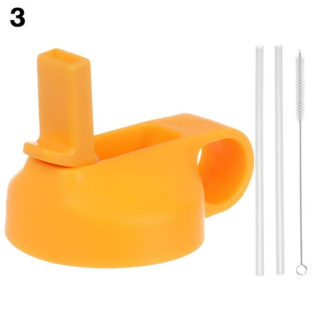 

Fashion Outdoor Portable Wide Mouth for H F Lid Cap Replacement Plastic Bottle Cover Space Pot Cover Bottle Straw Flip 3