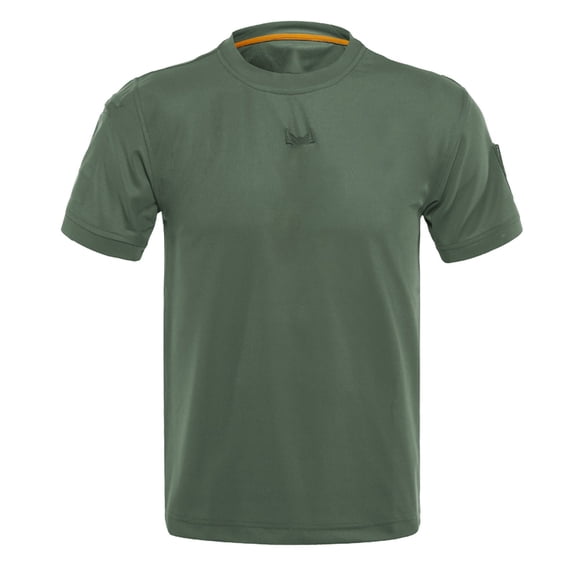KKBOTIVE T-Shirt for Mens Casual Crew Neck Solid Color Sports Tee Soft Cozy Top Fashion Clothes for Mens, Green Size: L
