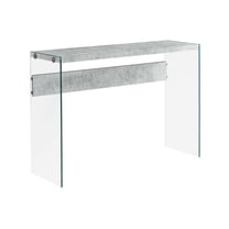 Monarch Specialties Accent Table, Console, Entryway, Narrow, Sofa, Bedroom, Grey Laminate