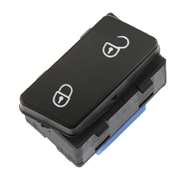 1T0962125B, High Sensitivity High Hardness Central Locking Switch Scratch Black Blue Door Lock Switch For Car