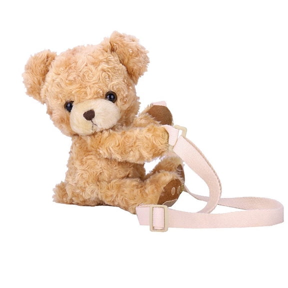 Women's Bear Crossbody Bag Bear Shoulder Bag Fashion Shopping Dating Bag Girls Messenger Bag Cion Purse