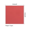 thumbnail image 2 of Unique Bargains 25 Sheets 8x8 Inch Origami Paper Double Sided Bright Red Square Sheet for Art Craft Project, Beginners, 2 of 5