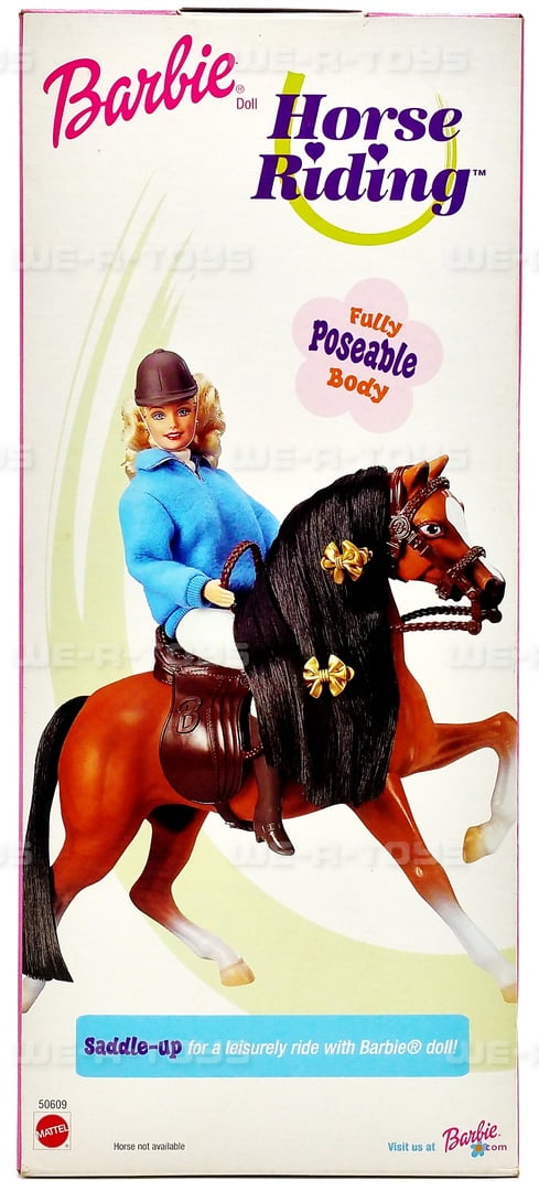 Horse Riding Barbie Doll 2000 Mattel 50609