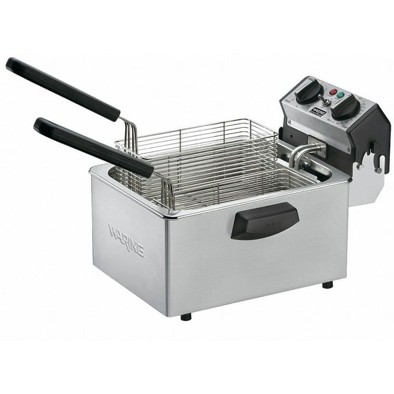 Waring Commercial Electric Deep Fryer,120V,8.5 Lb WDF75RC