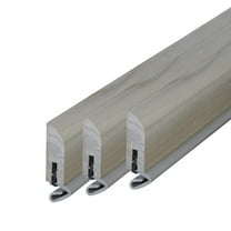 M-D Building Products 52050 Natural Hardwood and Premium Rubber Nail-on Top and Sides Door Seal Kit