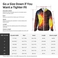 thumbnail image 5 of Lsque Tennis Ball On Fire And Water UPF 50+ Lightweight Sun Protection Men's Women's Long Sleeve Shirt, Hoodie Performance -XX-Large, 5 of 9