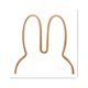 thumbnail image 3 of Room Decorative Lights For Teenagers, Easter Gifts, Warm Easter Ambiance Neon Lights,LED Bunny Lights, USB Plug-in Wall Bedside LampsTeissuly Clearance (Gold, ) Teissuly WER202308291372, 3 of 8