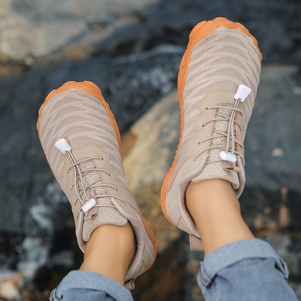 Zapatos unisex anchos descalzos zapatos minimalistas para caminar sin resbalón