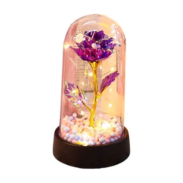Belleza eterna: Los ramos eternos hechos de flores reales simbolizan el amor y la belleza eternos, y pueden durar de 3 a 5 años sin marchitarse.