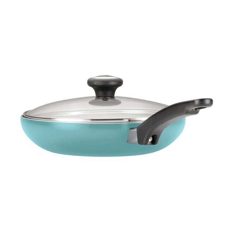 Farberware Easy Clean Aluminum Nonstick Cookware Pots and Pans Set,  15-Piece, Aqua - Bed Bath & Beyond - 38405952