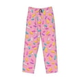 thumbnail image 4 of Xecao Pink Donut Men's Straight Lounge Pajama Pants: The Ultimate in Comfortable Sleepwear, 4 of 9
