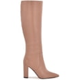 thumbnail image 2 of Nine West Womens Danee Solid Leather Knee-High Boots, 2 of 3