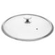 thumbnail image 5 of Tapa universal para sartenes y woks Tapa de olla de vidrio templado de 34 cm Adecuada para sartenes, sartenes y cacerolas plateada, 5 of 5