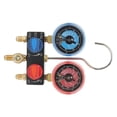 thumbnail image 3 of Manomètre Multifonctionnel en Alliage avec Interface G1/4, Joint d'Étanchéité PTPE & Valve à Bille Marche/arrêt 90° - Extrémité de Pression Codée par Couleur, Fenêtre Détachable Agrandie pour Lecture/nettoyage Facile - Idéal pour, 3 of 6