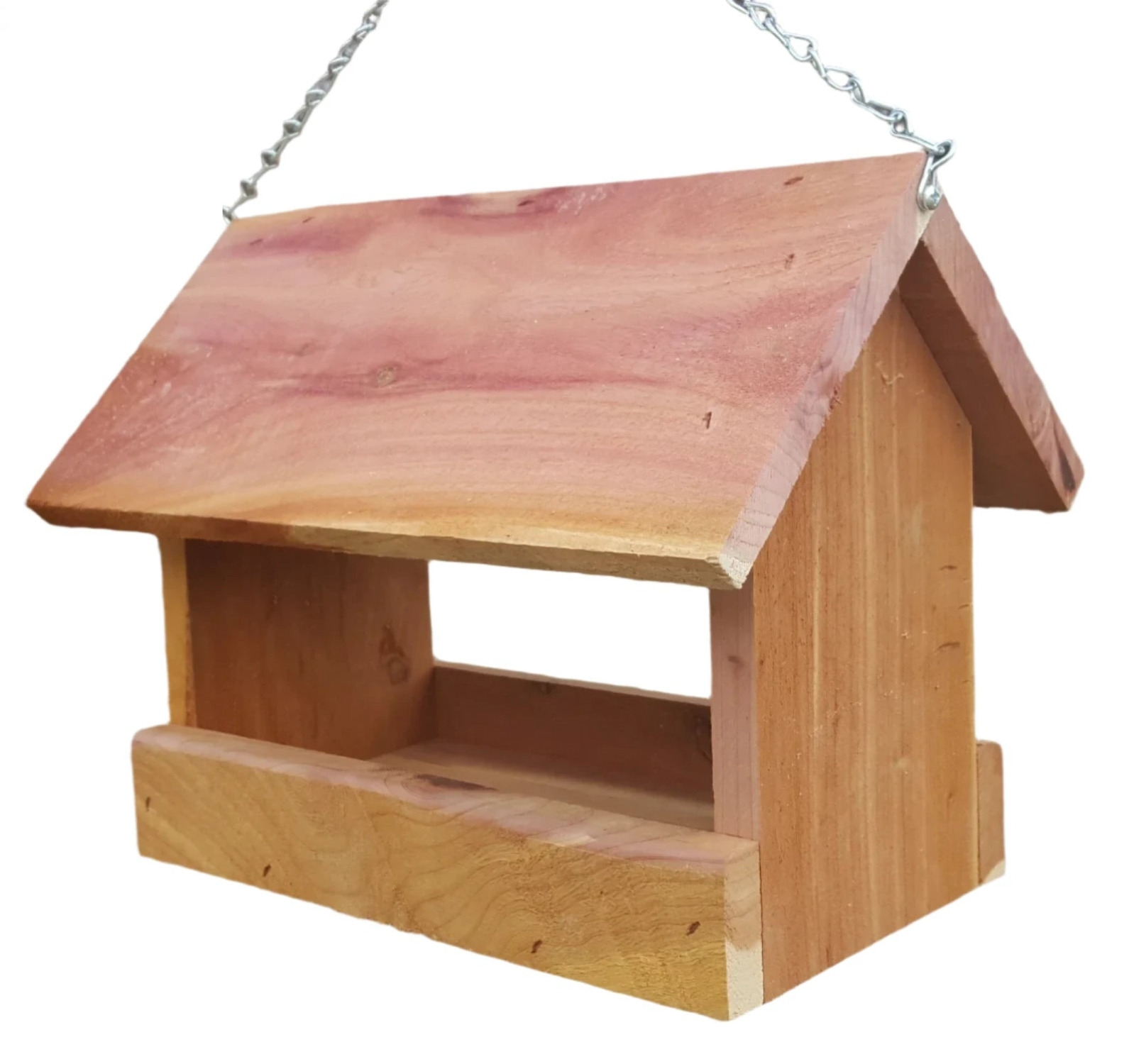 Cedar Platform Feeder for birds (10"), Bird Houses by Mark, Made in USA